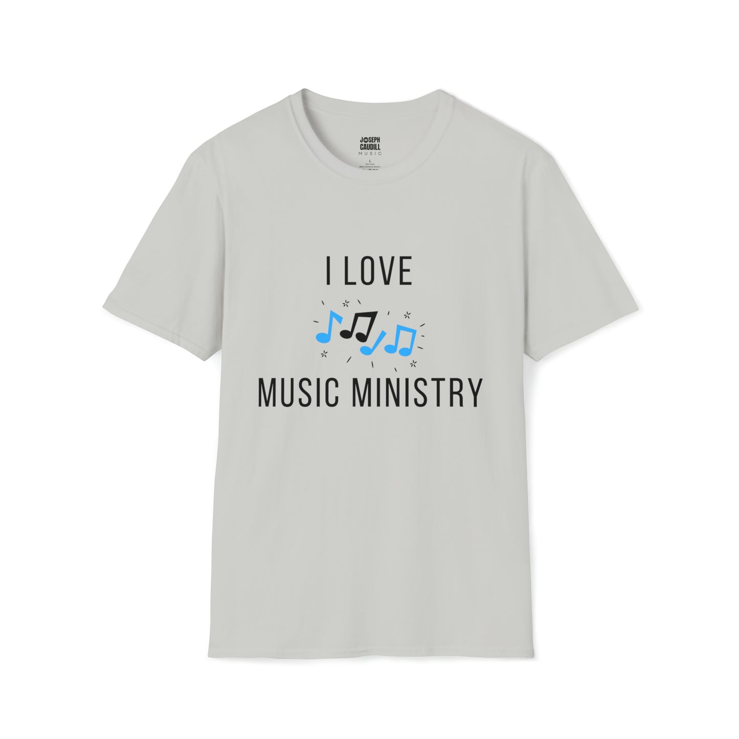 I Love Music Ministry Unisex Softstyle T-Shirt